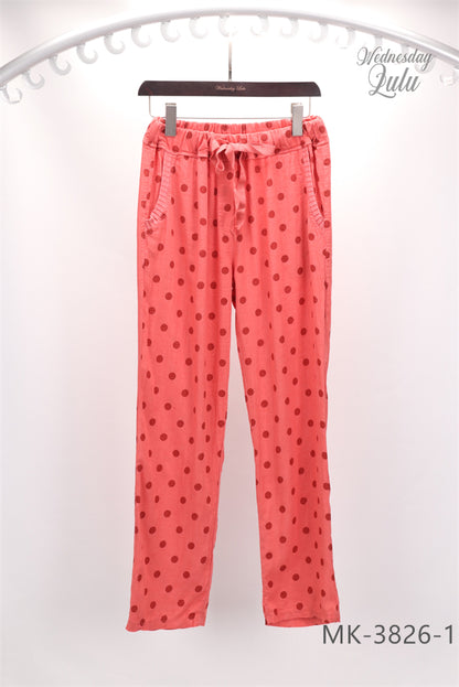 LINEN & COTTON PANTS