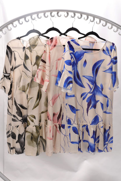 LINEN & COTTON DRESS