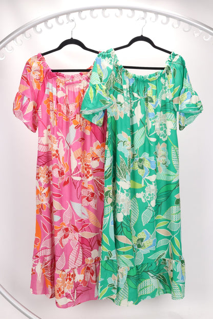 COTTON & LINEN DRESS