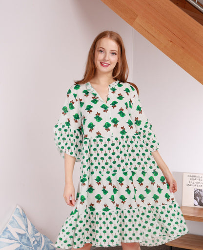 LINEN & COTTON DRESS