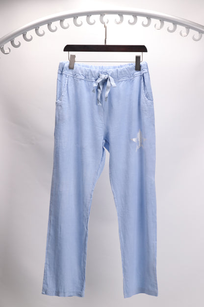 LINEN & COTTON PANTS