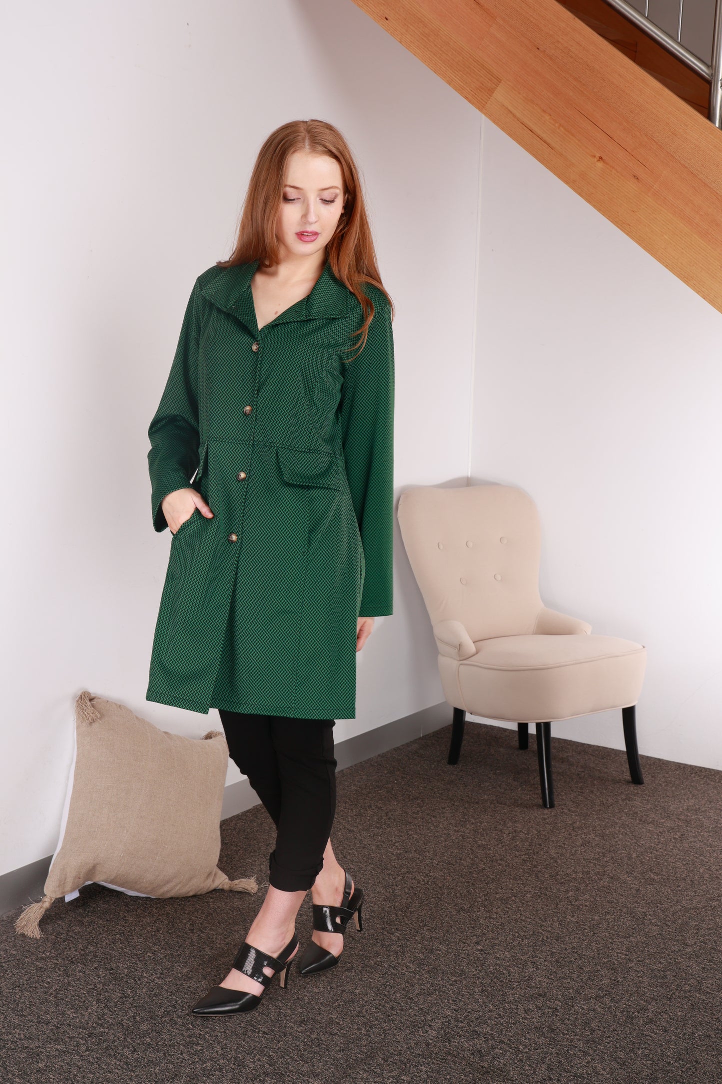 VISCOSE LONG JACKET
