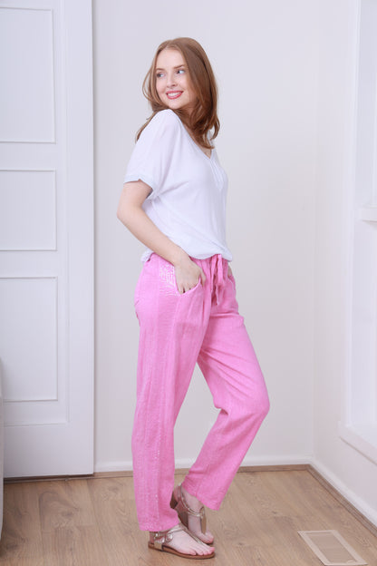 LINEN PANTS