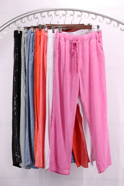 LINEN PANTS