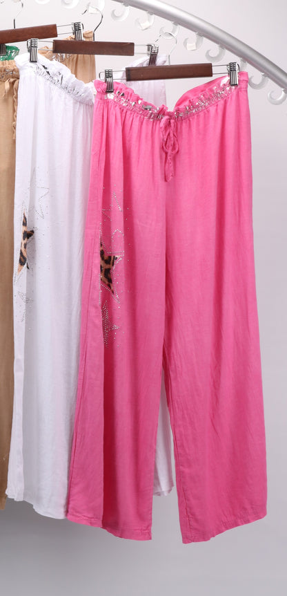 LINEN PANTS  (MK-D5596)