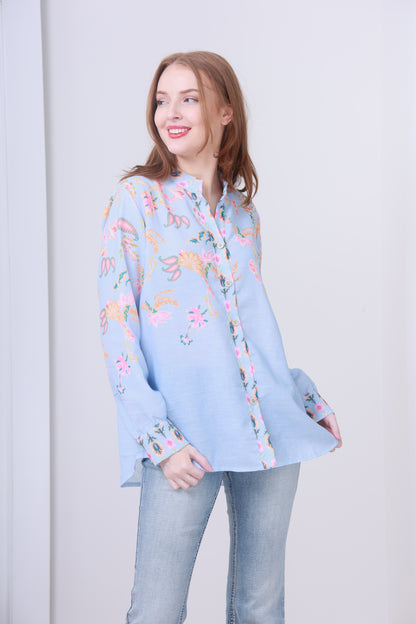 LINEN & COTTON SHIRT