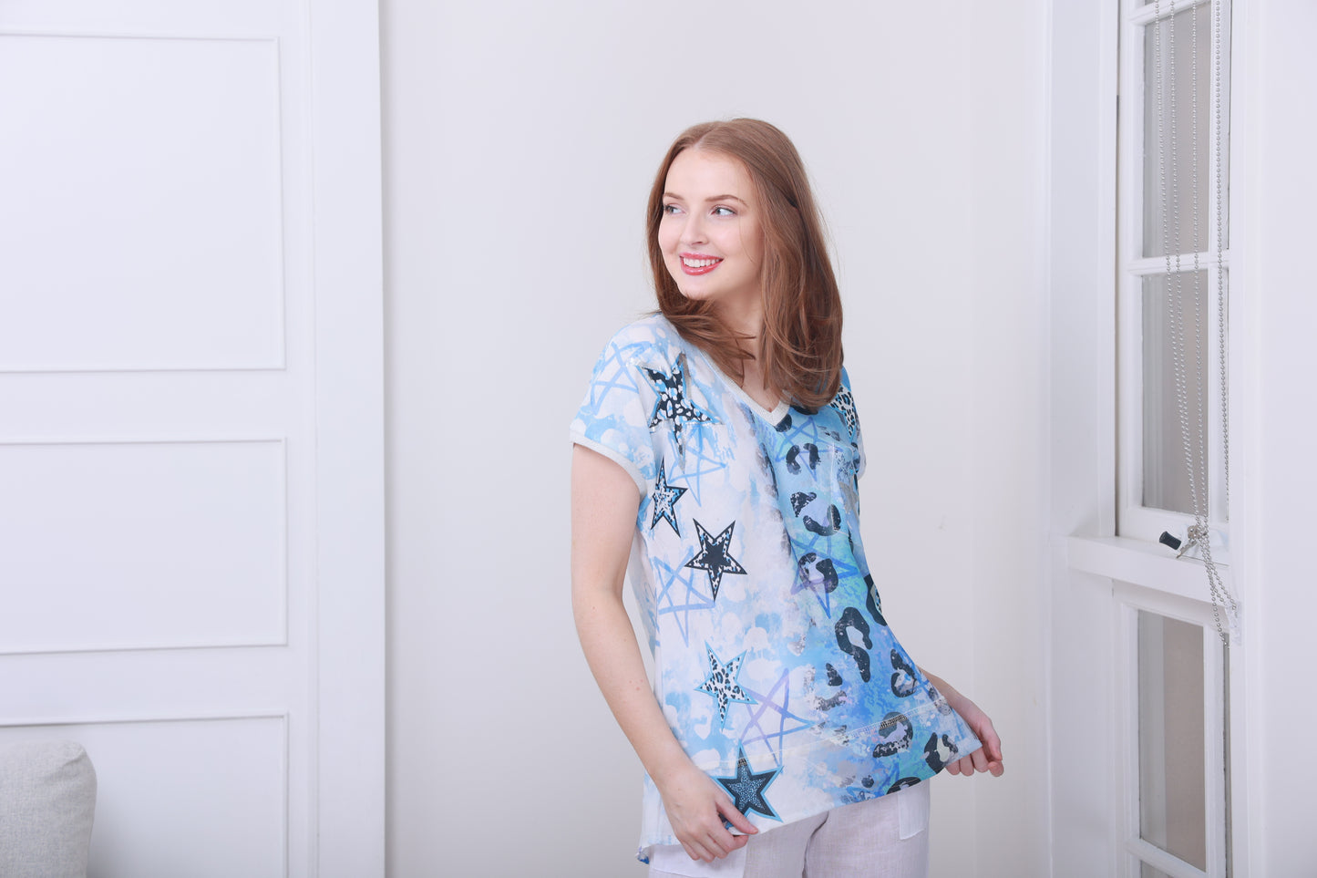 LINEN & COTTON TOP
