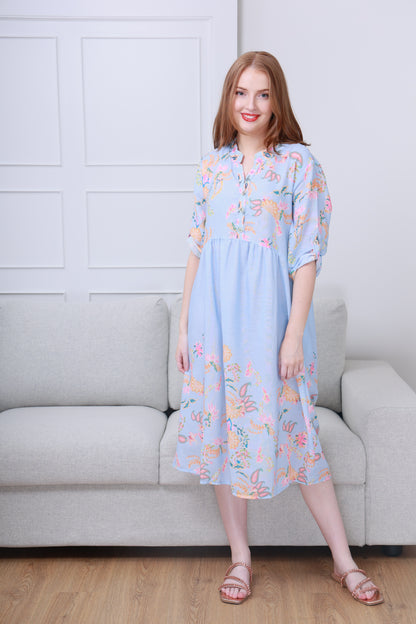 LINEN & COTTON DRESS