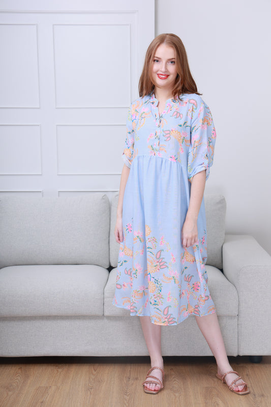 LINEN & COTTON DRESS