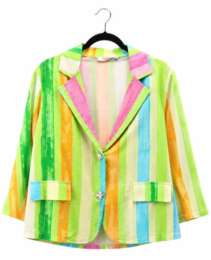 LINEN & COTTON BLAZER