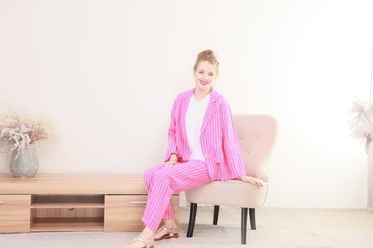 COTTON & LINEN CASUAL BLAZER