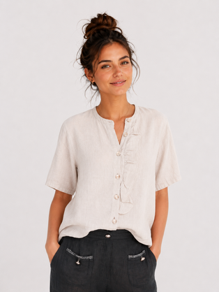 LINEN TOP