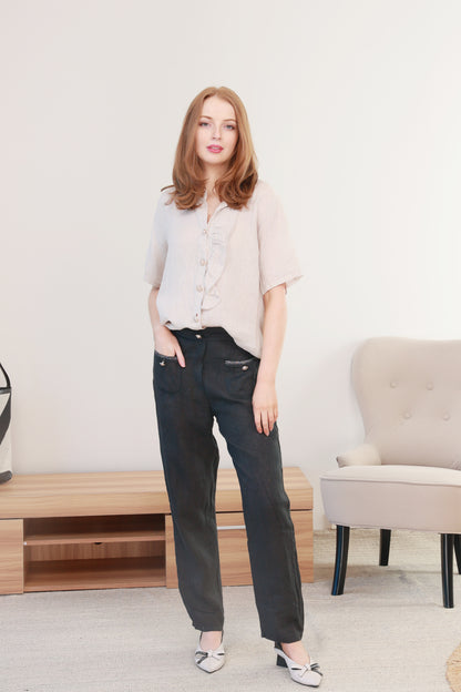 LINEN TOP