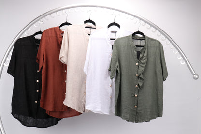 LINEN TOP