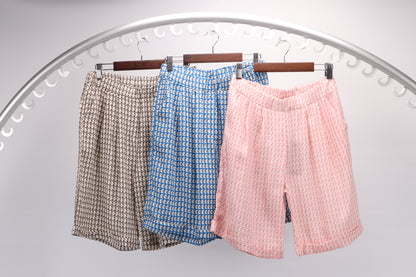 COTTON & LINEN SHORTS