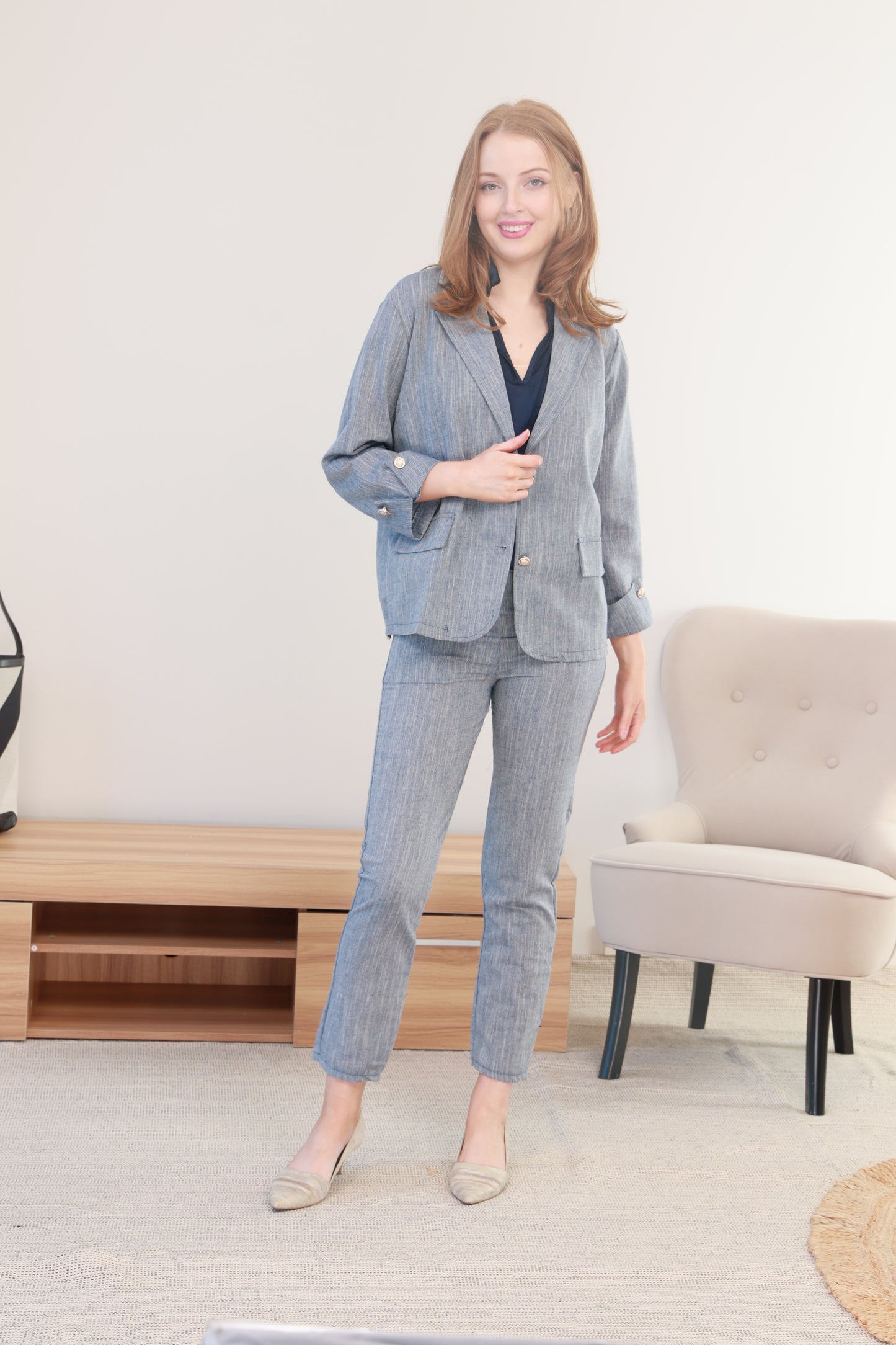 COTTON & LINEN PANTS