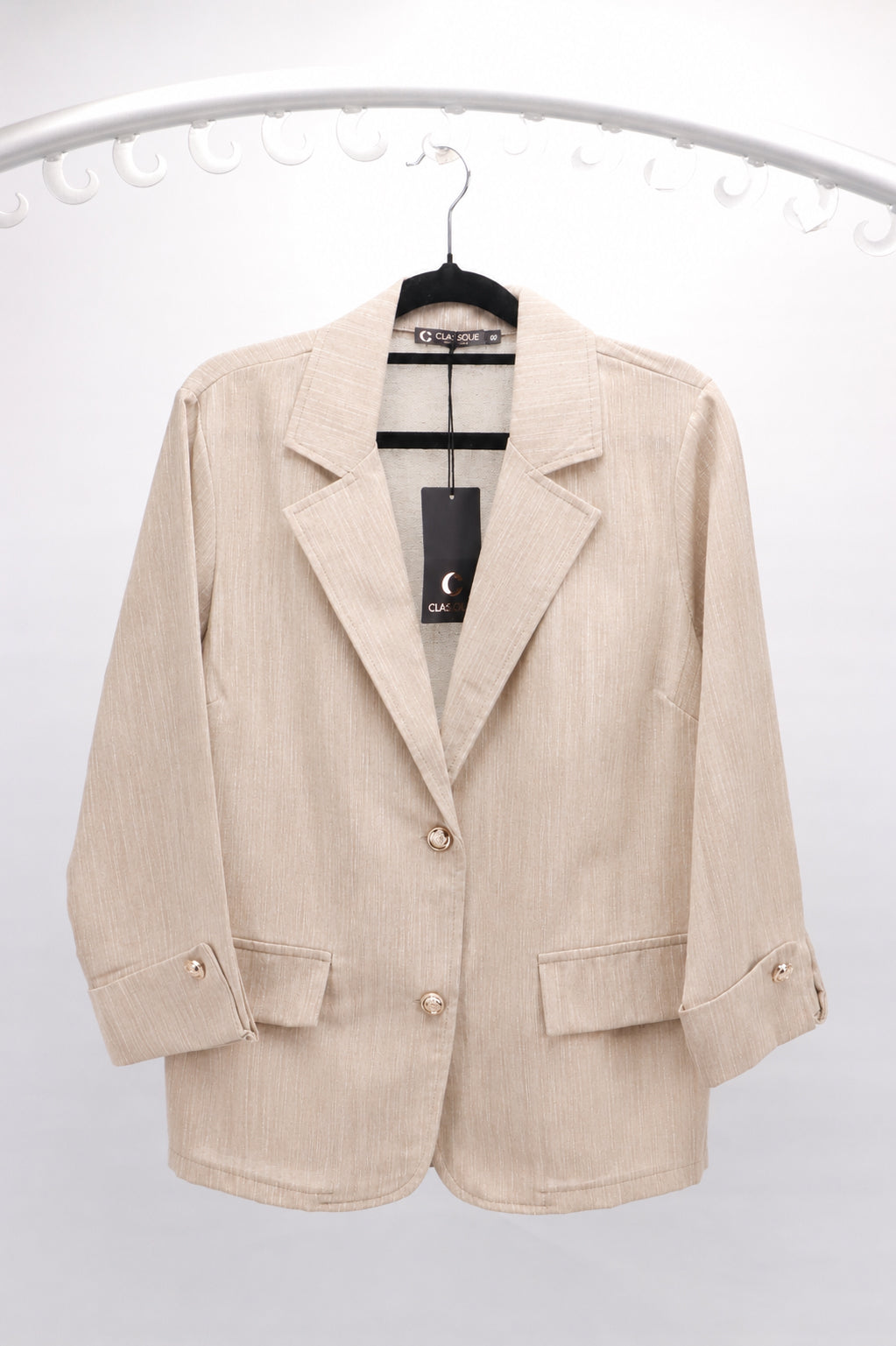 COTTON & LINEN CASUAL BLAZER