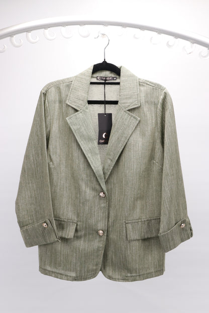 COTTON & LINEN CASUAL BLAZER
