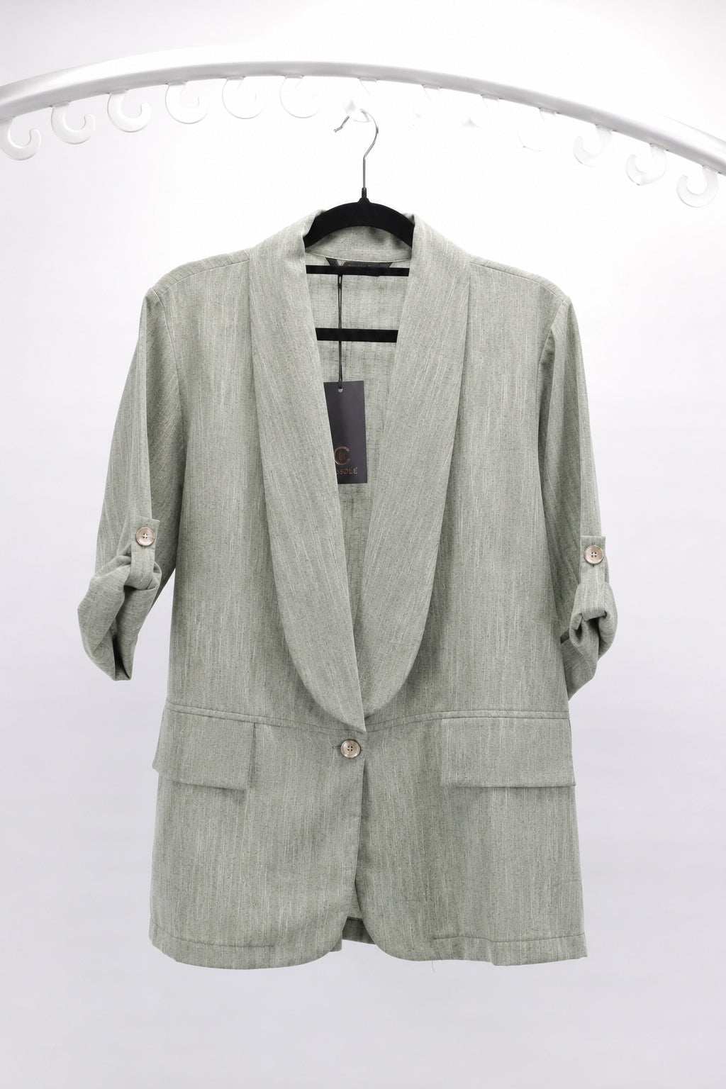 COTTON & LINEN CASUAL BLAZER