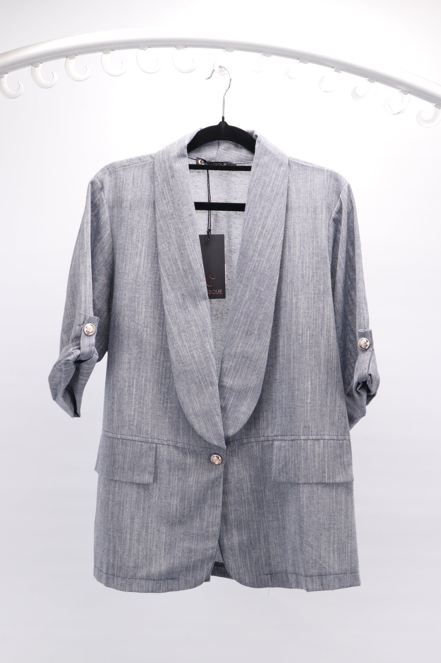 COTTON & LINEN CASUAL BLAZER