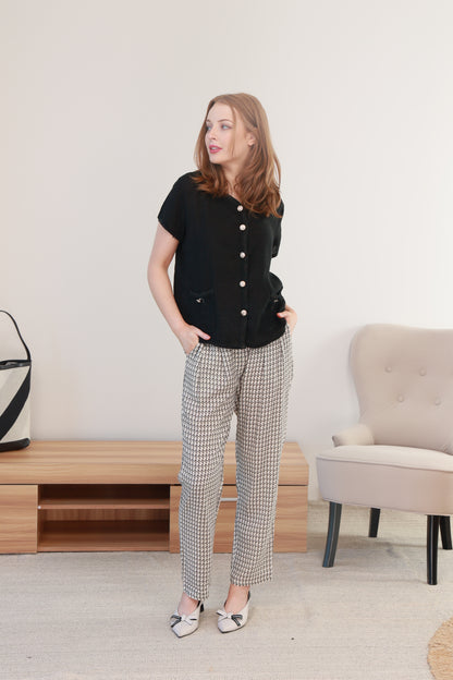 COTTON & LINEN PANTS