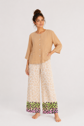 LINEN & COTTON PANTS