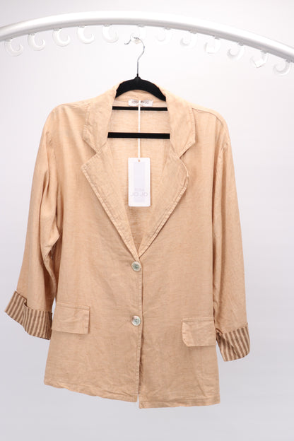 LINEN CASUAL BLAZER  （MK-LU0038）