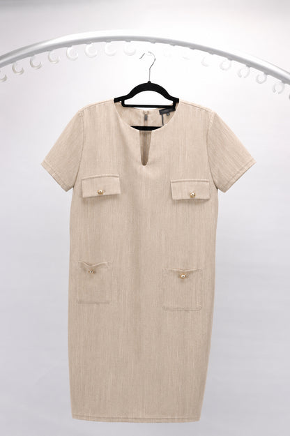 COTTON & LINEN DRESS