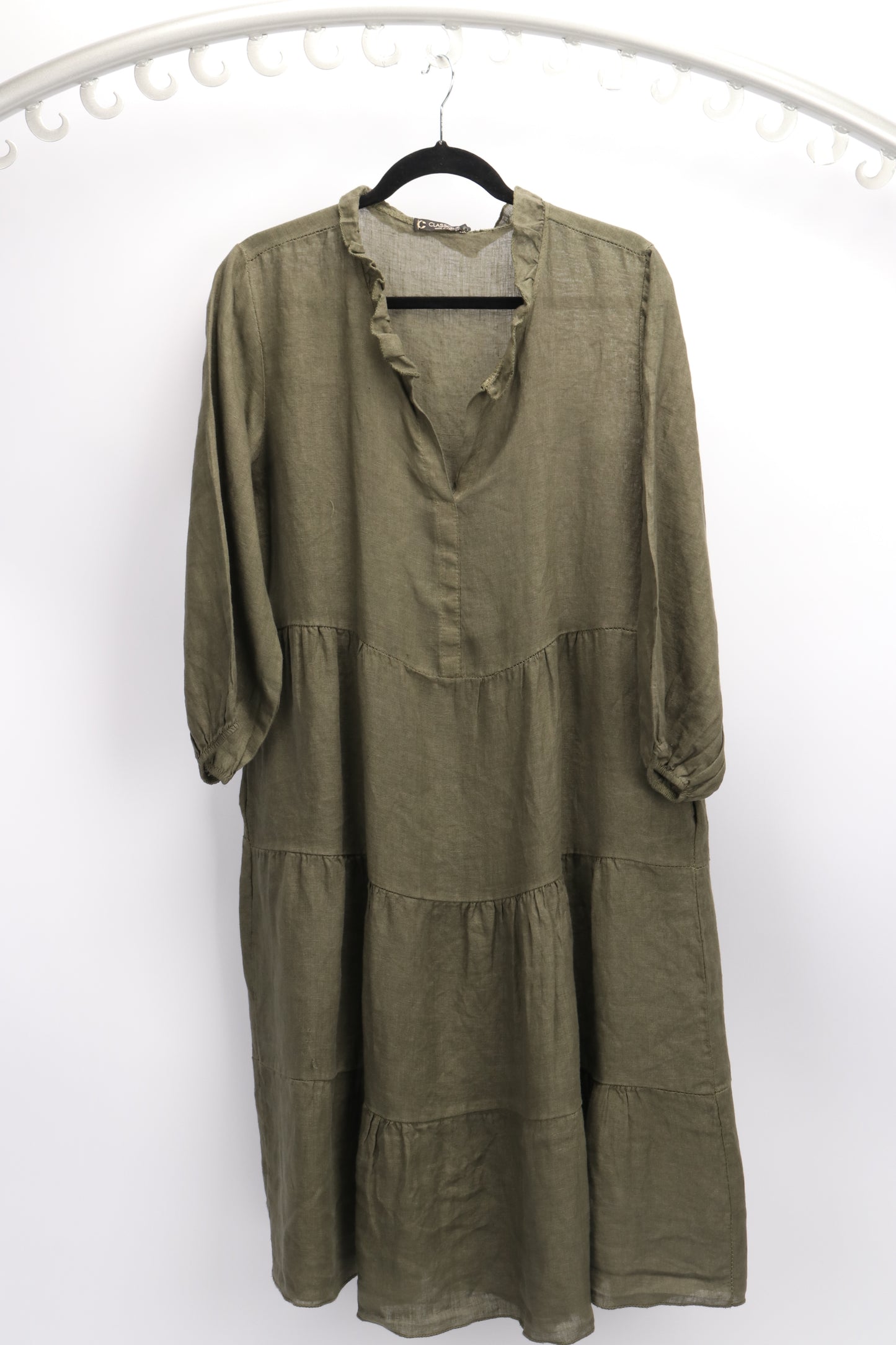 LINEN DRESS