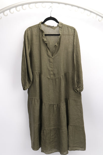 LINEN DRESS