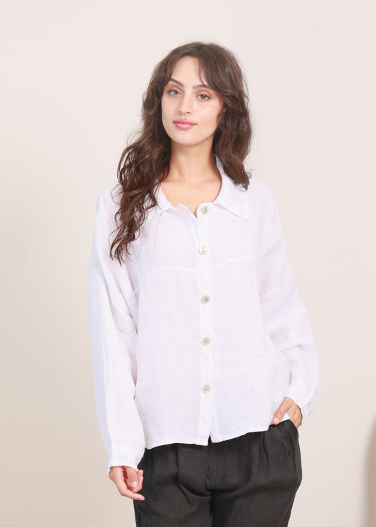 LINEN TOP