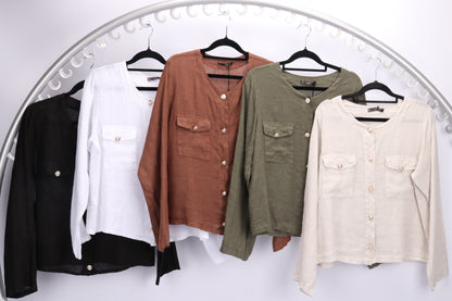 LINEN TOP