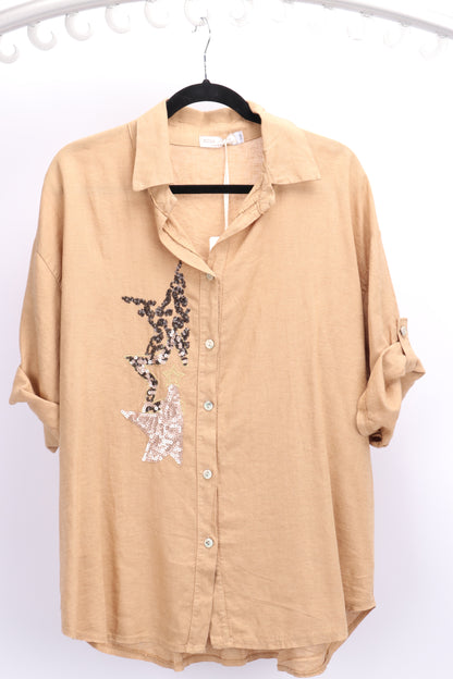 LINEN SHIRT MK-LU0093