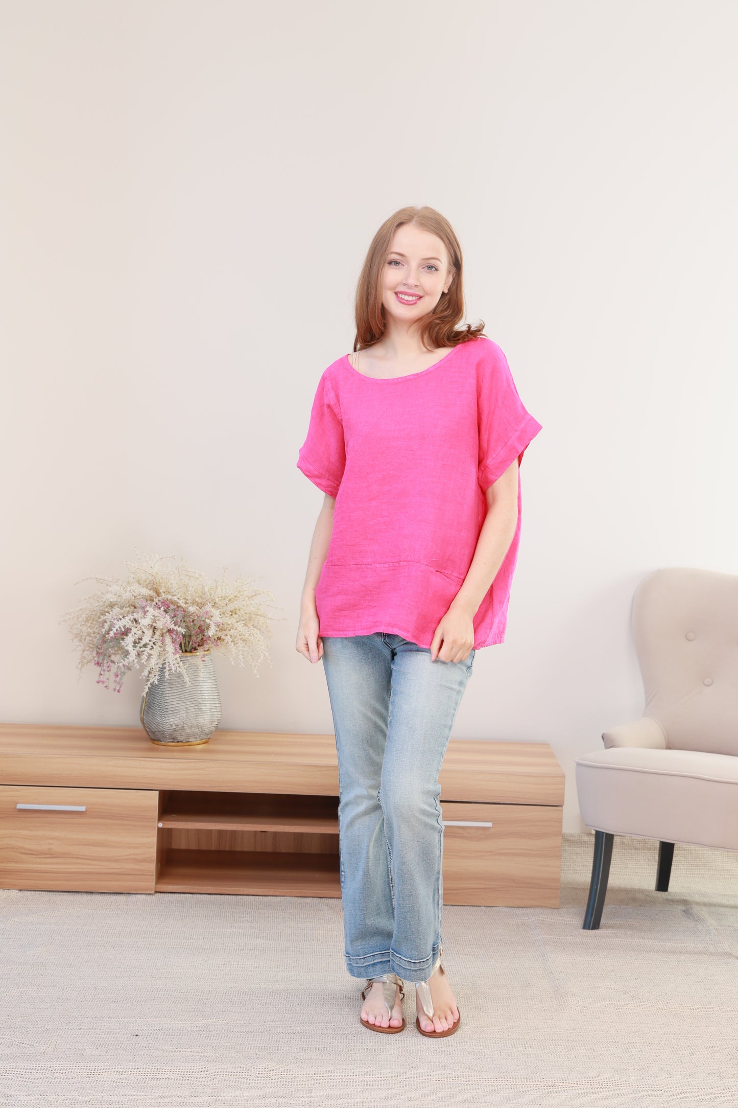 LINEN TOP