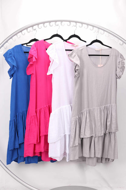 COTTON & LINEN DRESS