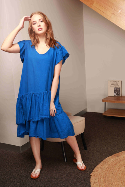 COTTON & LINEN DRESS