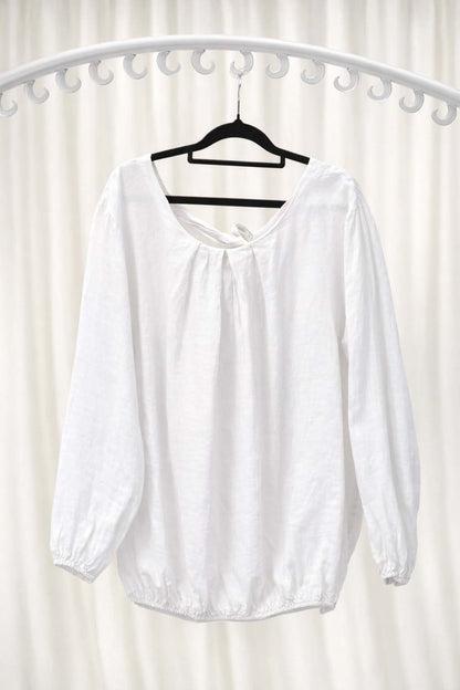 LINEN TOP