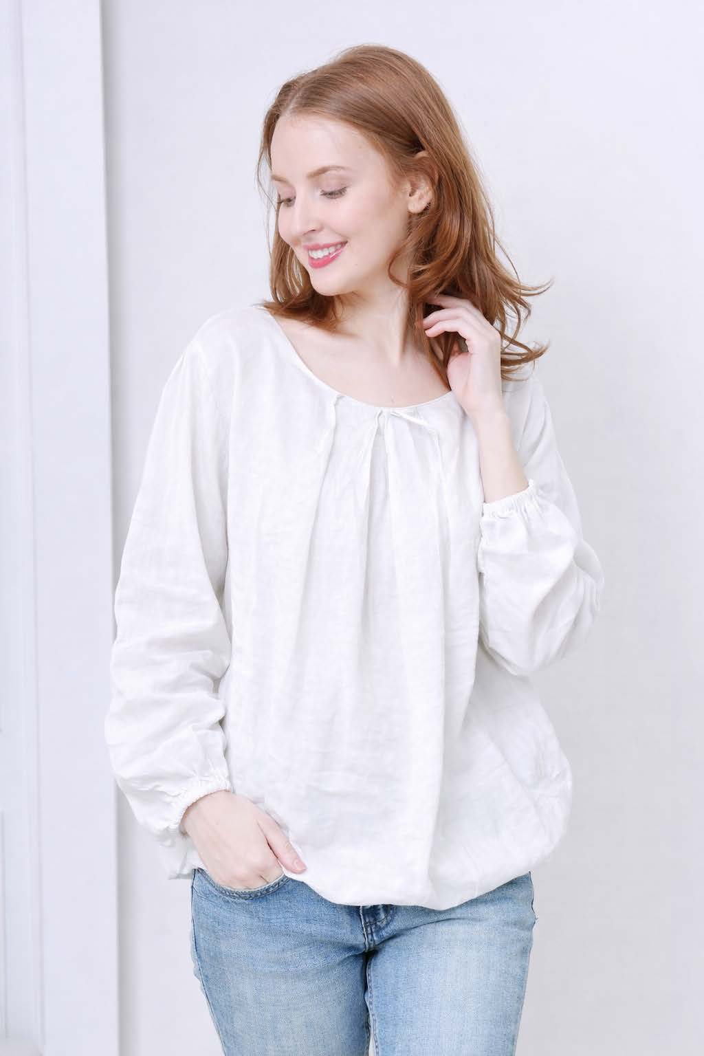 LINEN TOP