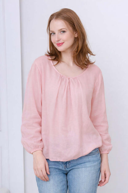LINEN TOP