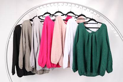 LINEN TOP