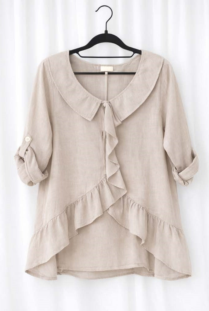 LINEN TOP