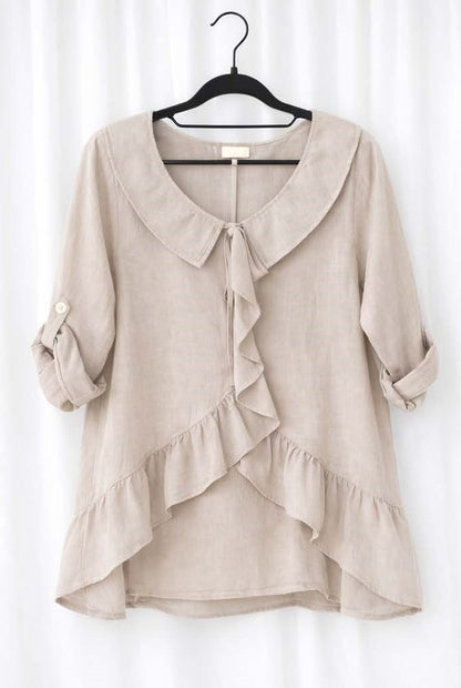 LINEN TOP