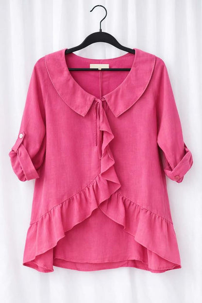 LINEN TOP