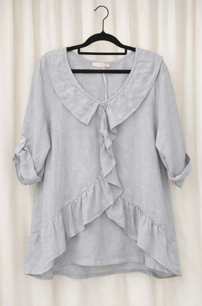 LINEN TOP