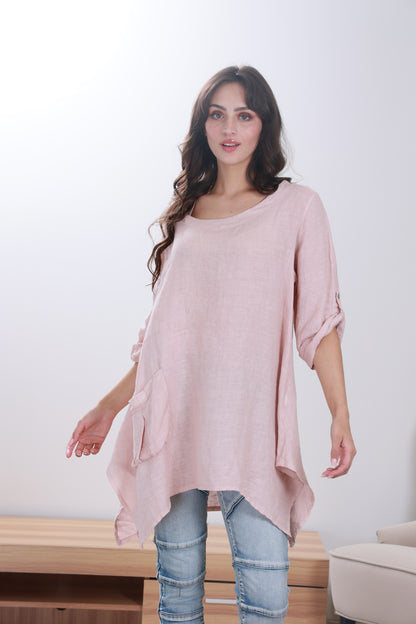 LINEN TOP