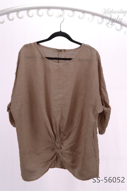 LINEN TOP