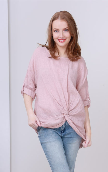 LINEN TOP