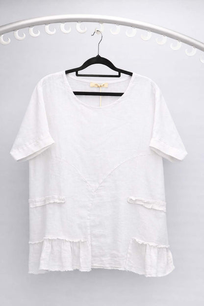 LINEN TOP