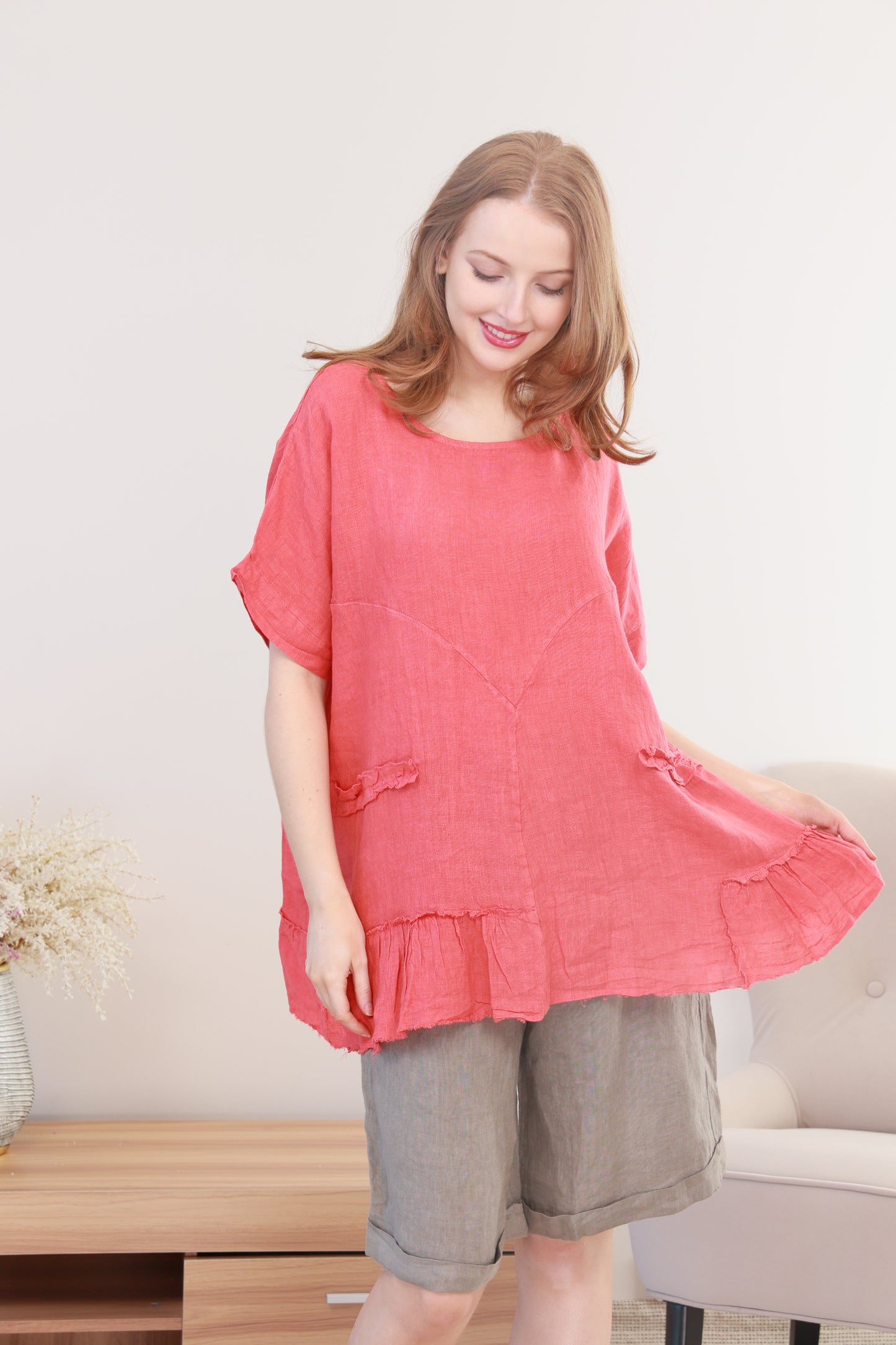 LINEN TOP